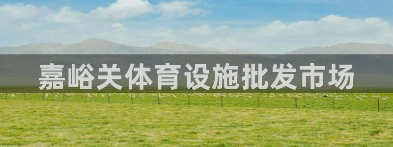 意昂4开户：嘉峪关体育设施批发市场