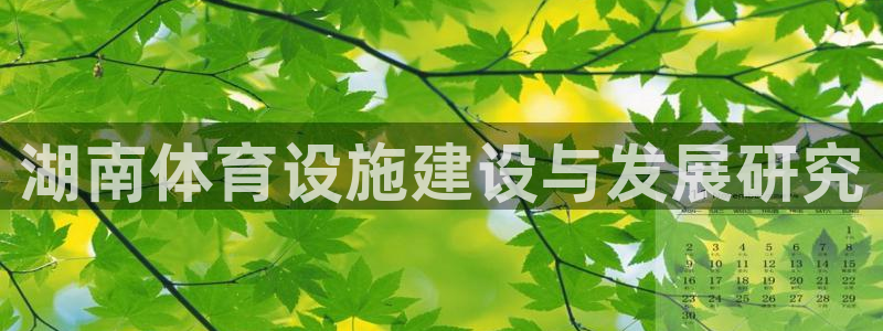 意昂体育4平台注册流程图：湖南体育设施建设与发展研究