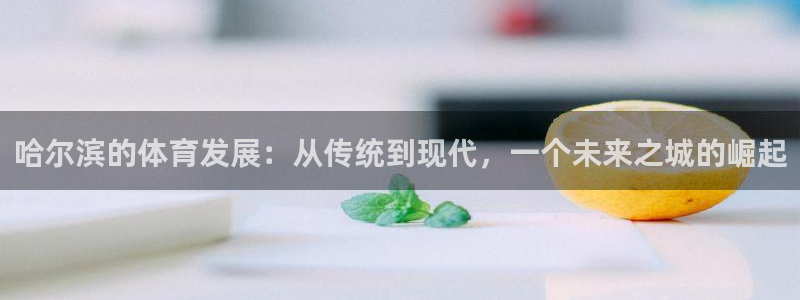 意昂4集团简介：哈尔滨的体育发展：从传统到现代，一个