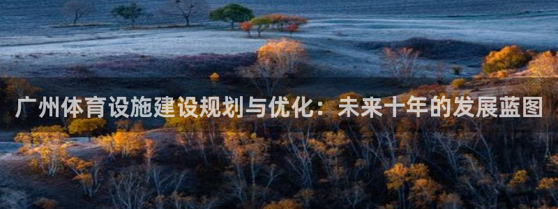 意昂4娱乐：广州体育设施建设规划与优化：未来十年的发
