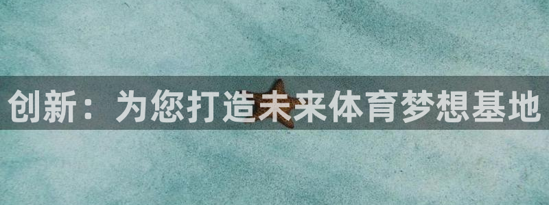 意昂4娱乐：创新：为您打造未来体育梦想基地