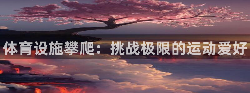 意昂体育4招商电话号码：体育设施攀爬：挑战极限的运动