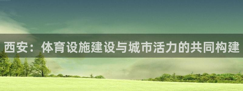 意昂4新能源：西安：体育设施建设与城市活力的共同构建